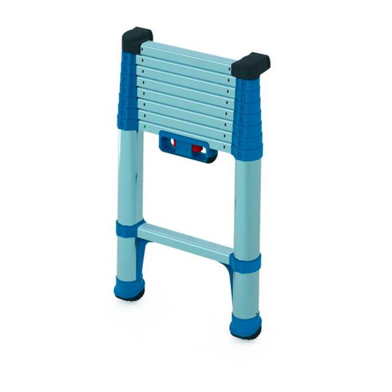 Zarges Compactstep L Telescopic Ladder & Stabiliser Bar